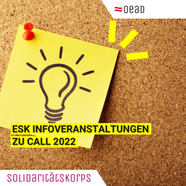 ESK und Erasmus+: Infoveranstaltungen zu Call 2022