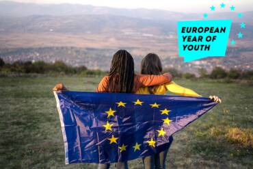 Launch der neuen Seite zum Europäischen Jahr der Jugend 2022