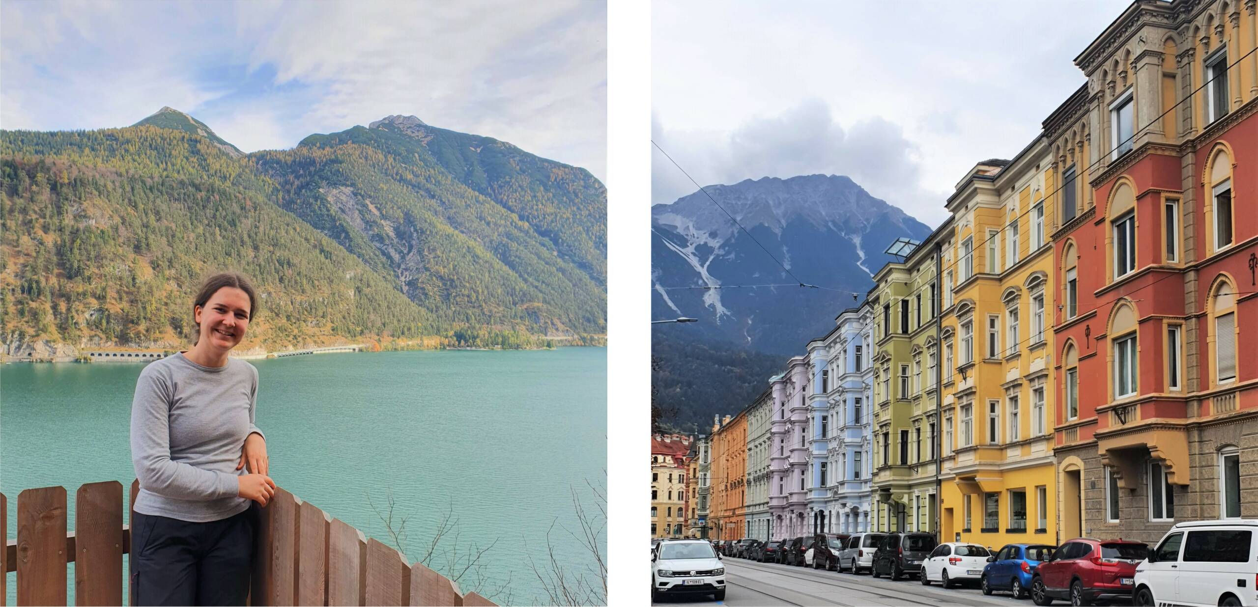 Hiking around Achensee and the lovely colorful houses of Innsbruck (my favourite part of the city)